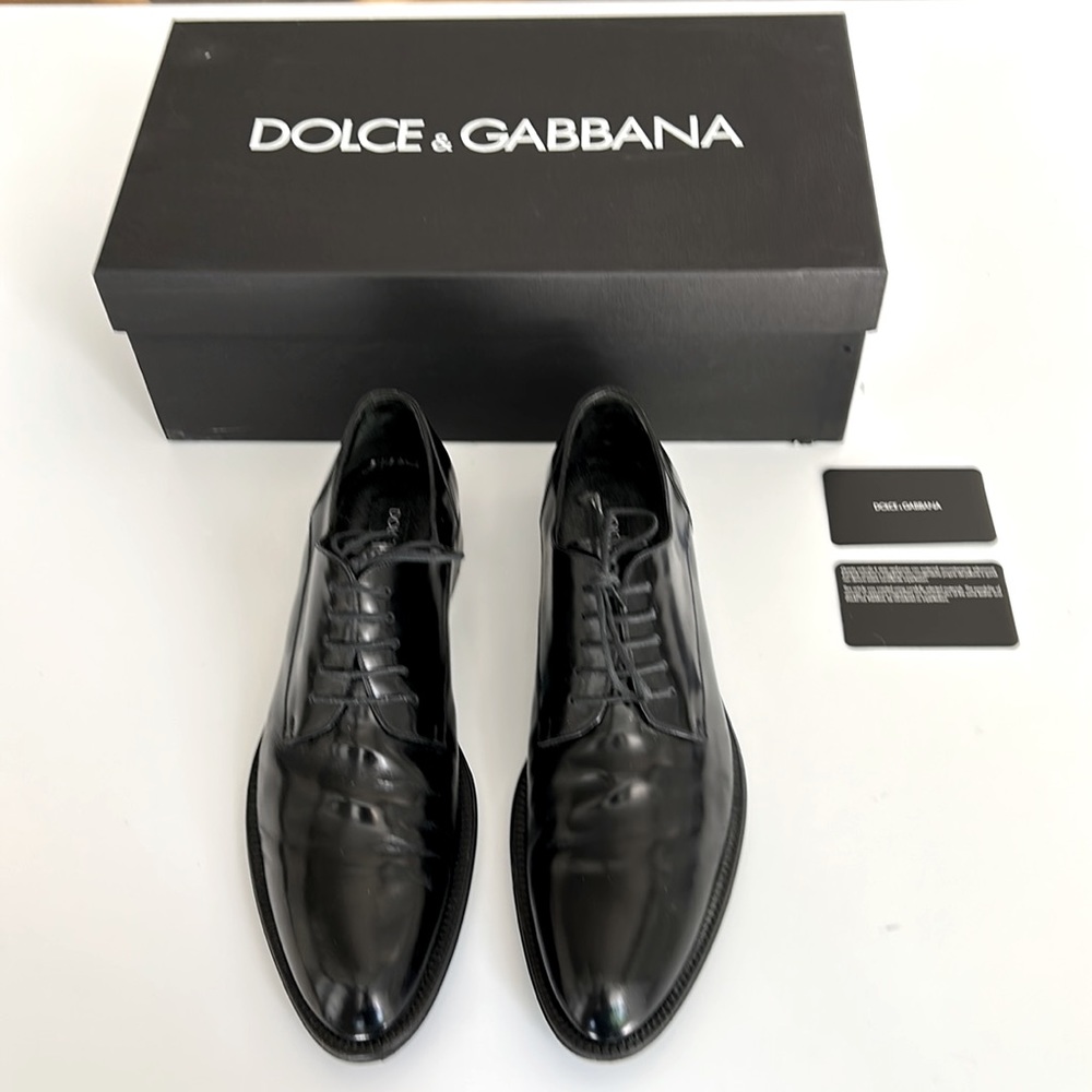 Authentic DOLCE & GABBANA Men’s Derby Shoe